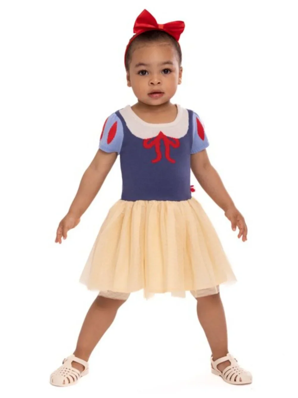 Discontinued Disney Princess Snow White Knit Sweater Tutu Dress